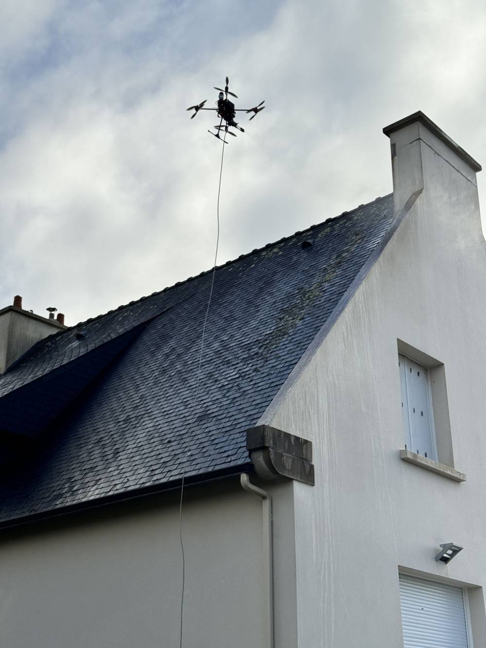 Nettoyage drone