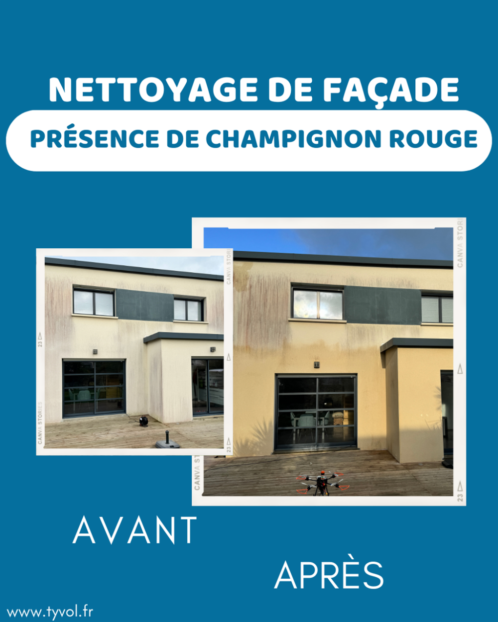Nettoyage de façade